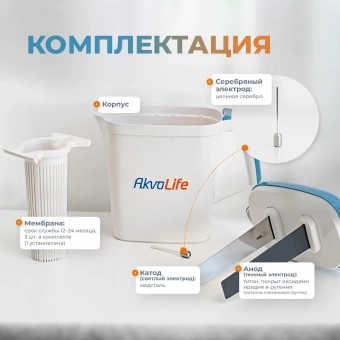 Купить Ионизатор воды Akvalife